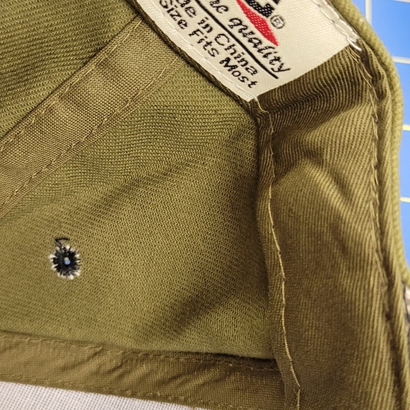 Mossy Oak Hilton Enterprises Camo & Green Adjustable Cap Hat - Picture 7 of 8